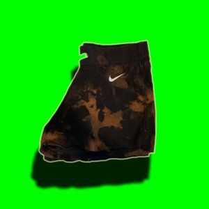 Bleached Nike sweat shorts